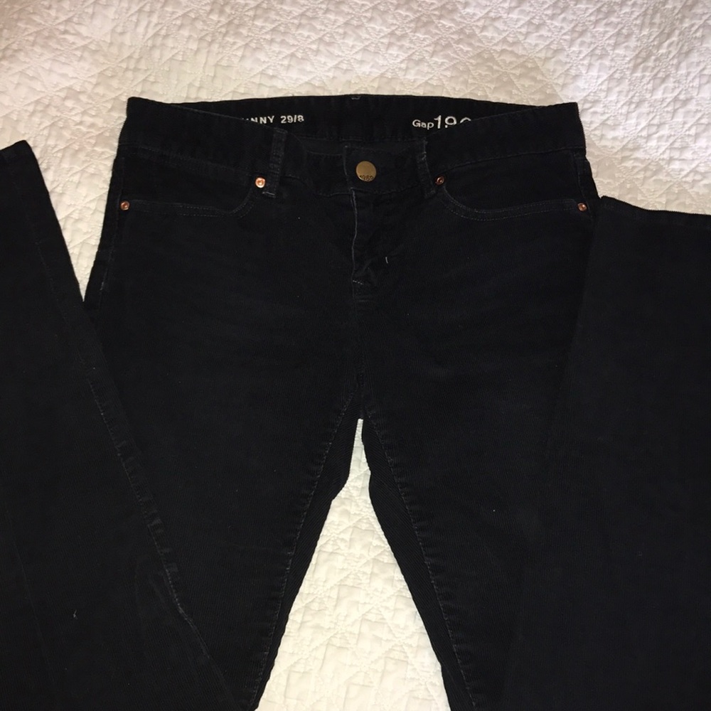 GAP black corduroy pants!